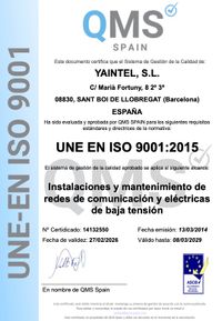 QMS CERTIFICAT 9001 SP_1